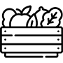 جعبه میوه کارتن پلاستی