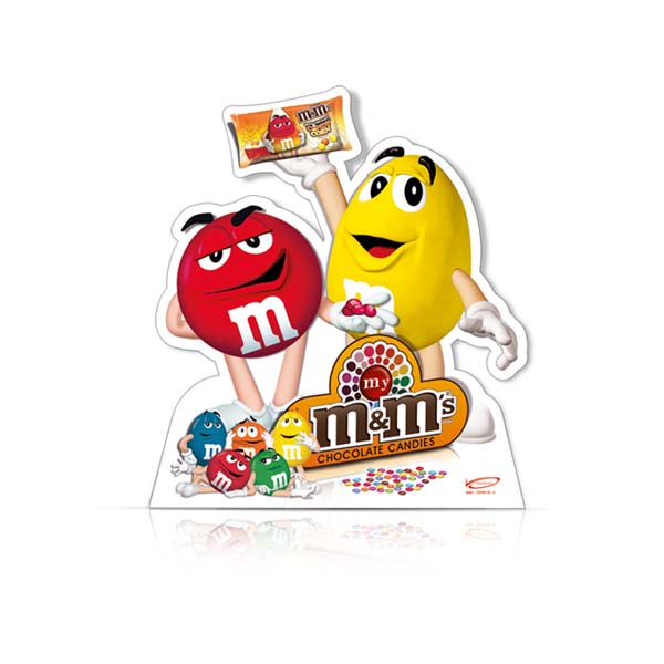 استند فروشگاهی m&m
