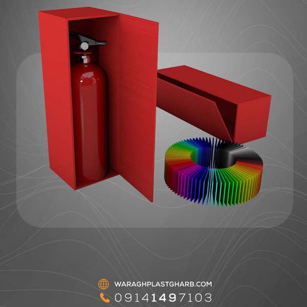 جعبه کپسول آتشنشانی کارتن پلاست